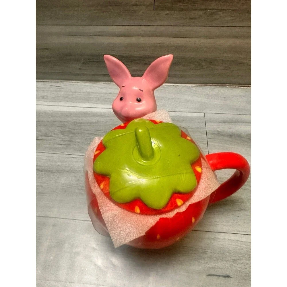 Winnie the Pooh Strawberry Jar  Piglet Figurine